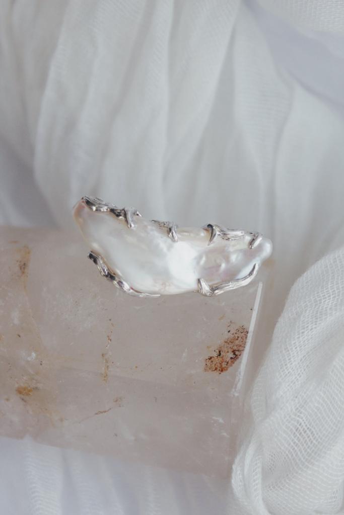 Кольцо с жемчугом #1