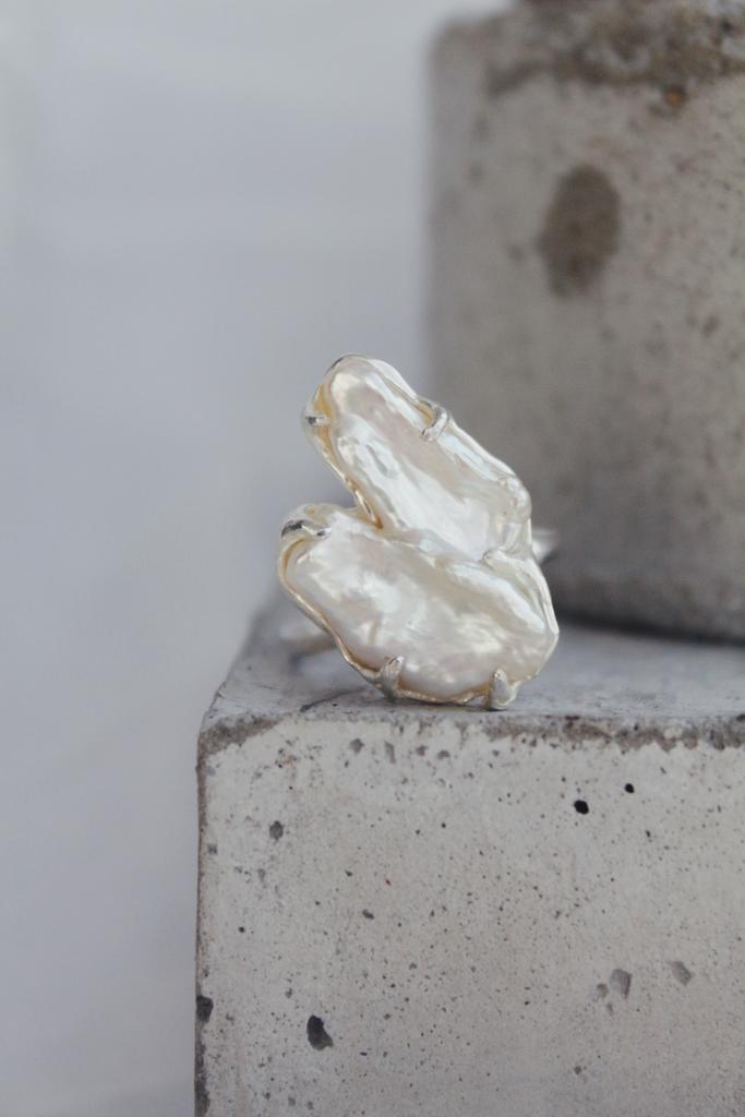 Кольцо с жемчугом #2