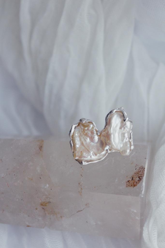 Кольцо с жемчугом #4