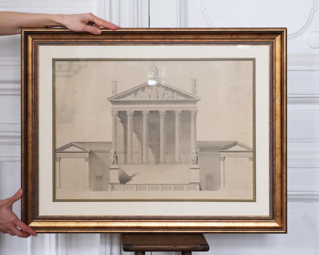 Архитектурная графика середины XX века