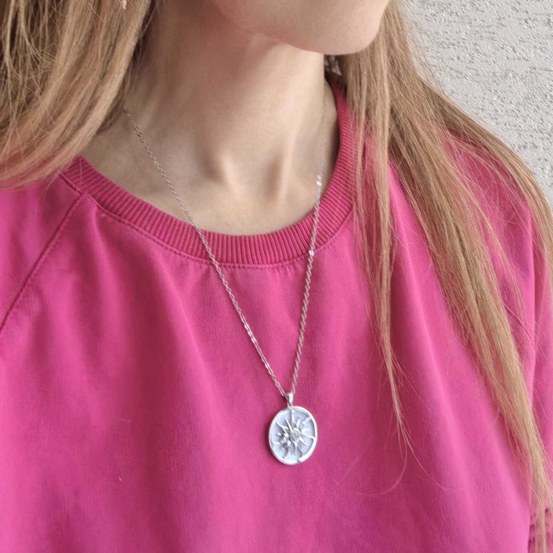 колье солнце перламутр