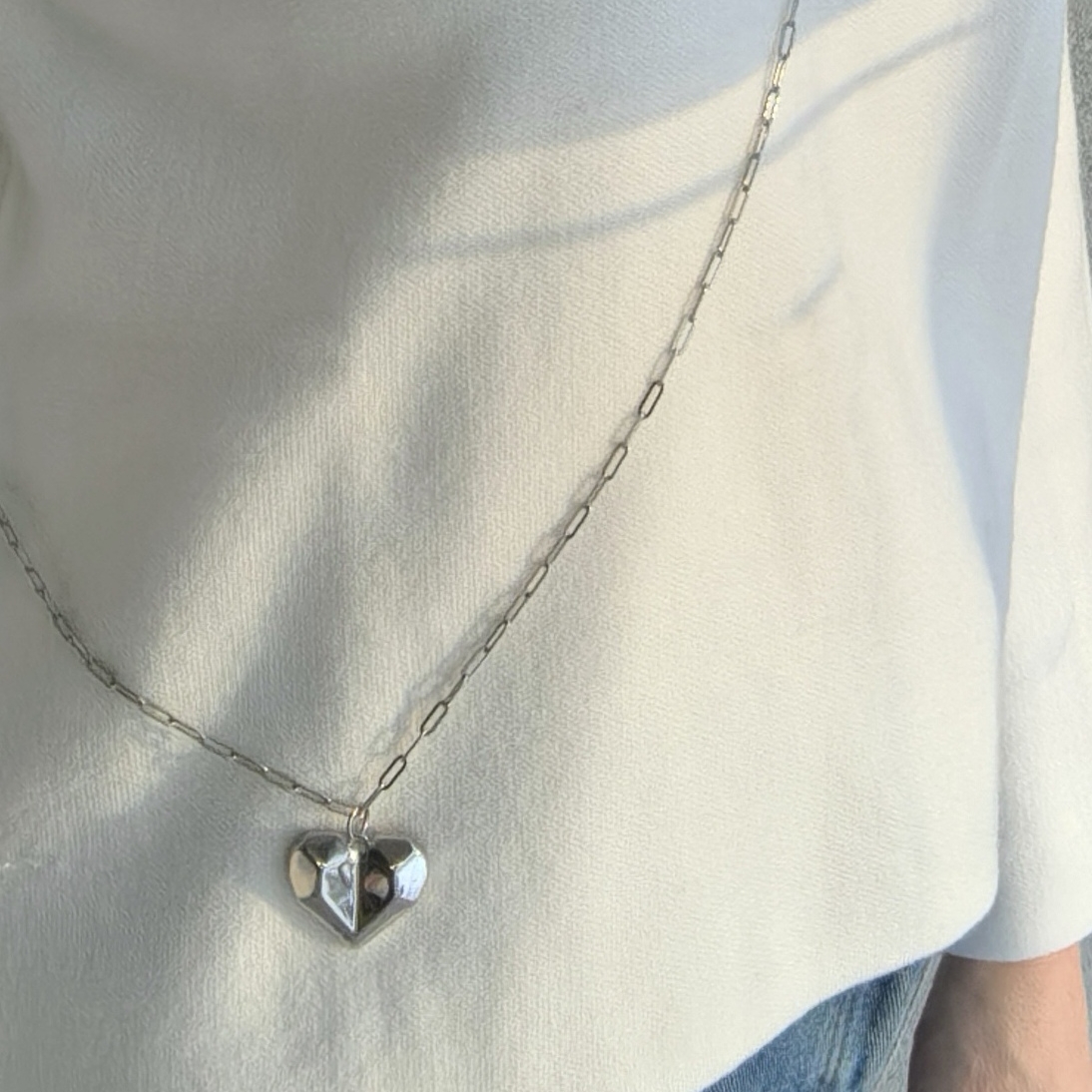 Колье сотуар Сердце