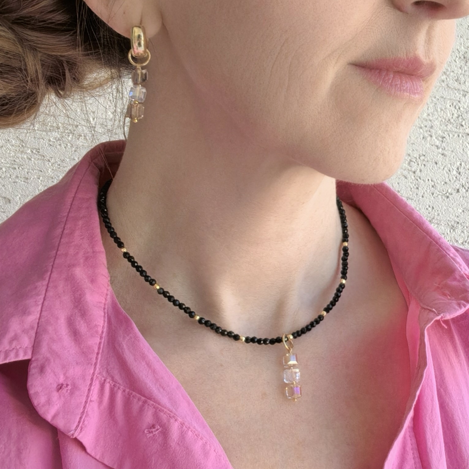 Подвески на чокеры и серьги