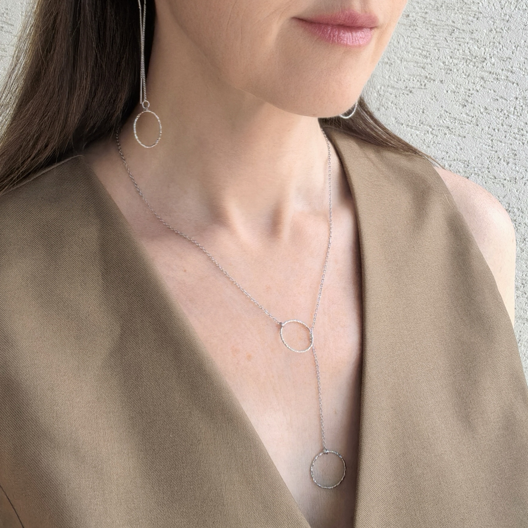 Колье трансформер Кольца