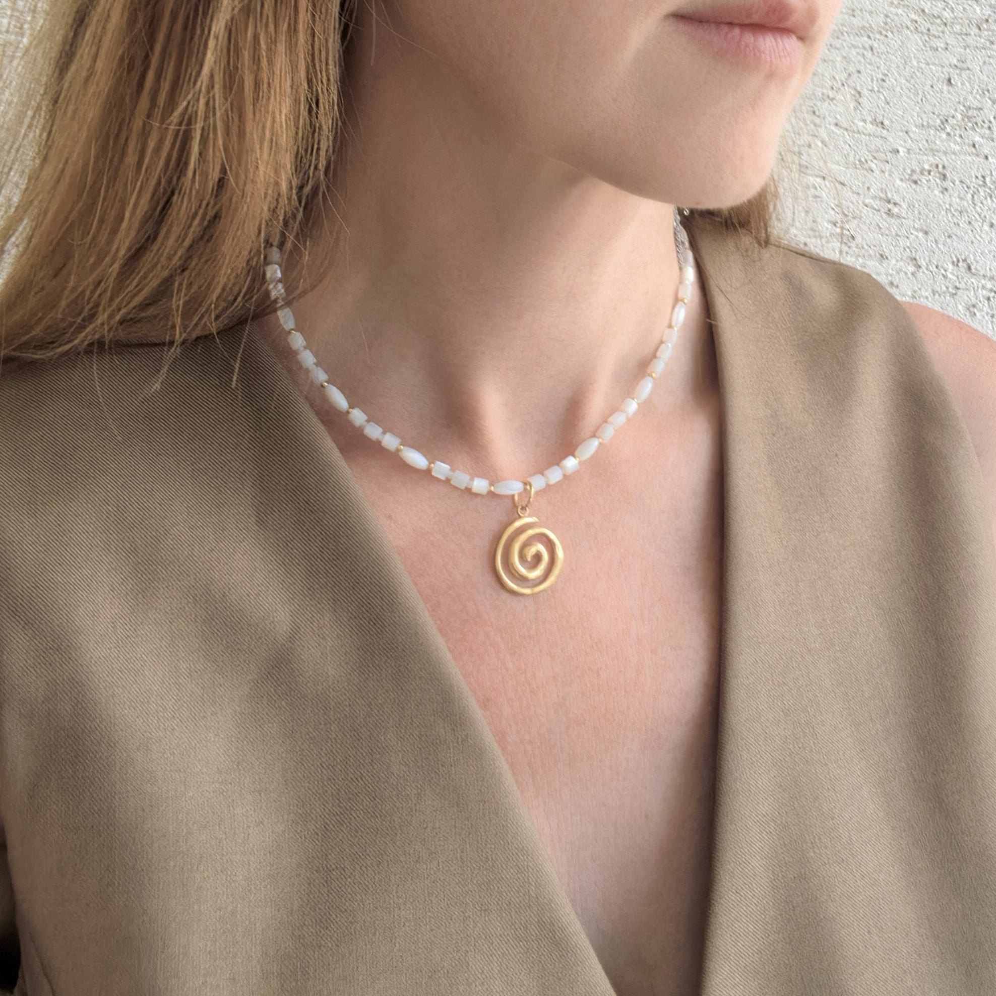 Подвеска на цепочку Ракушка