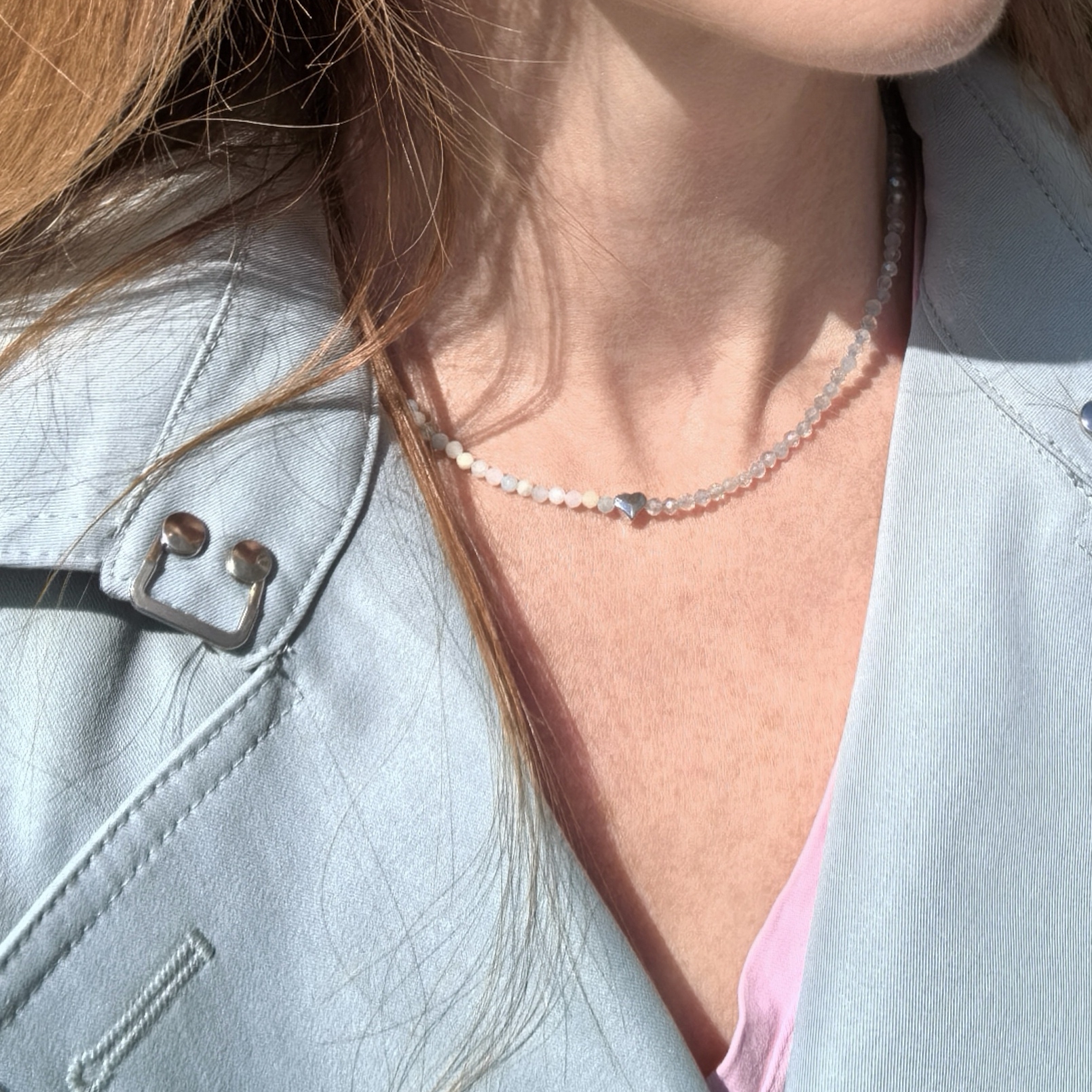 Чокер из натуральных камней