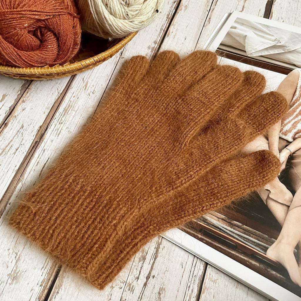 Basic gloves - описание вязания