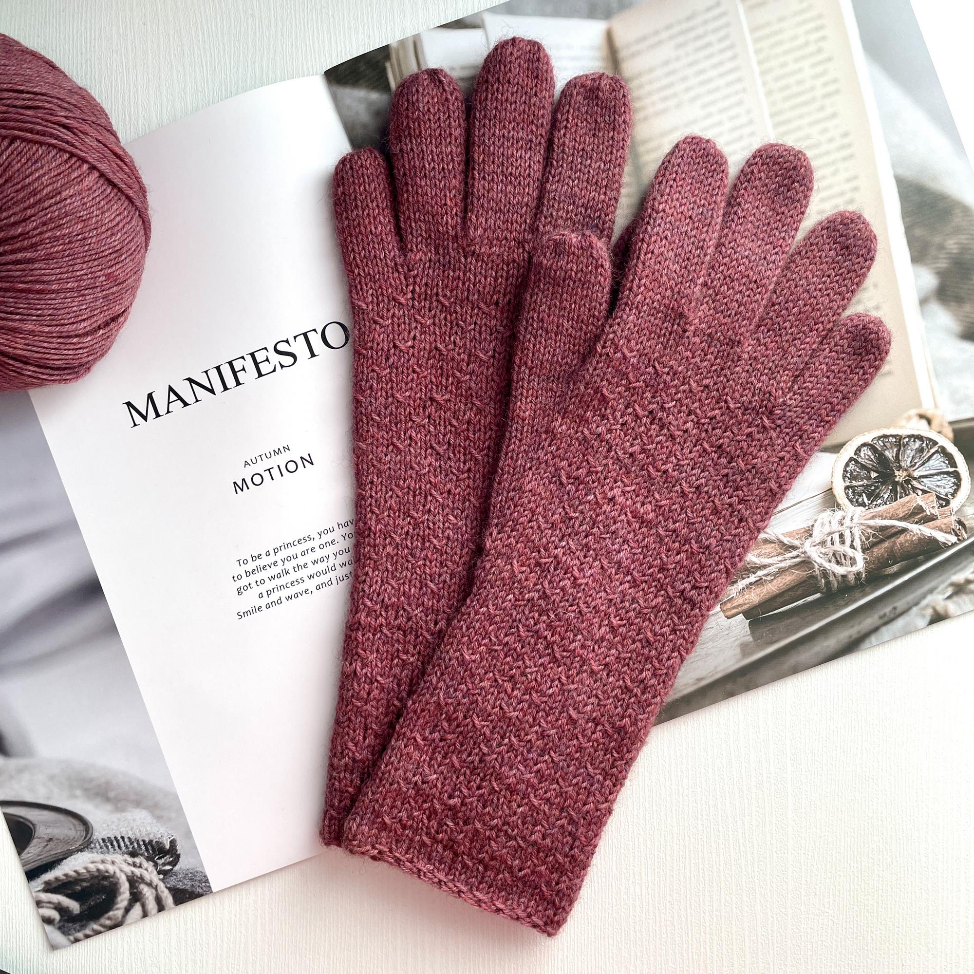 Liberty Gloves - описание вязания