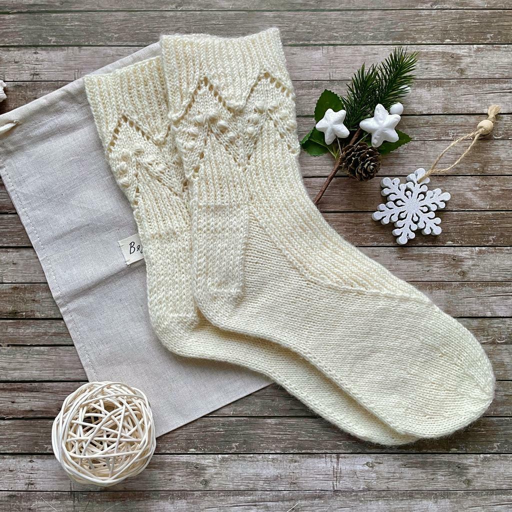 Носки "Хибины" - описание вязания