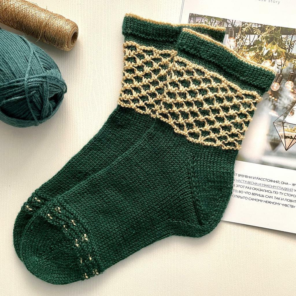 Duke of Devonshire socks - описание вязания