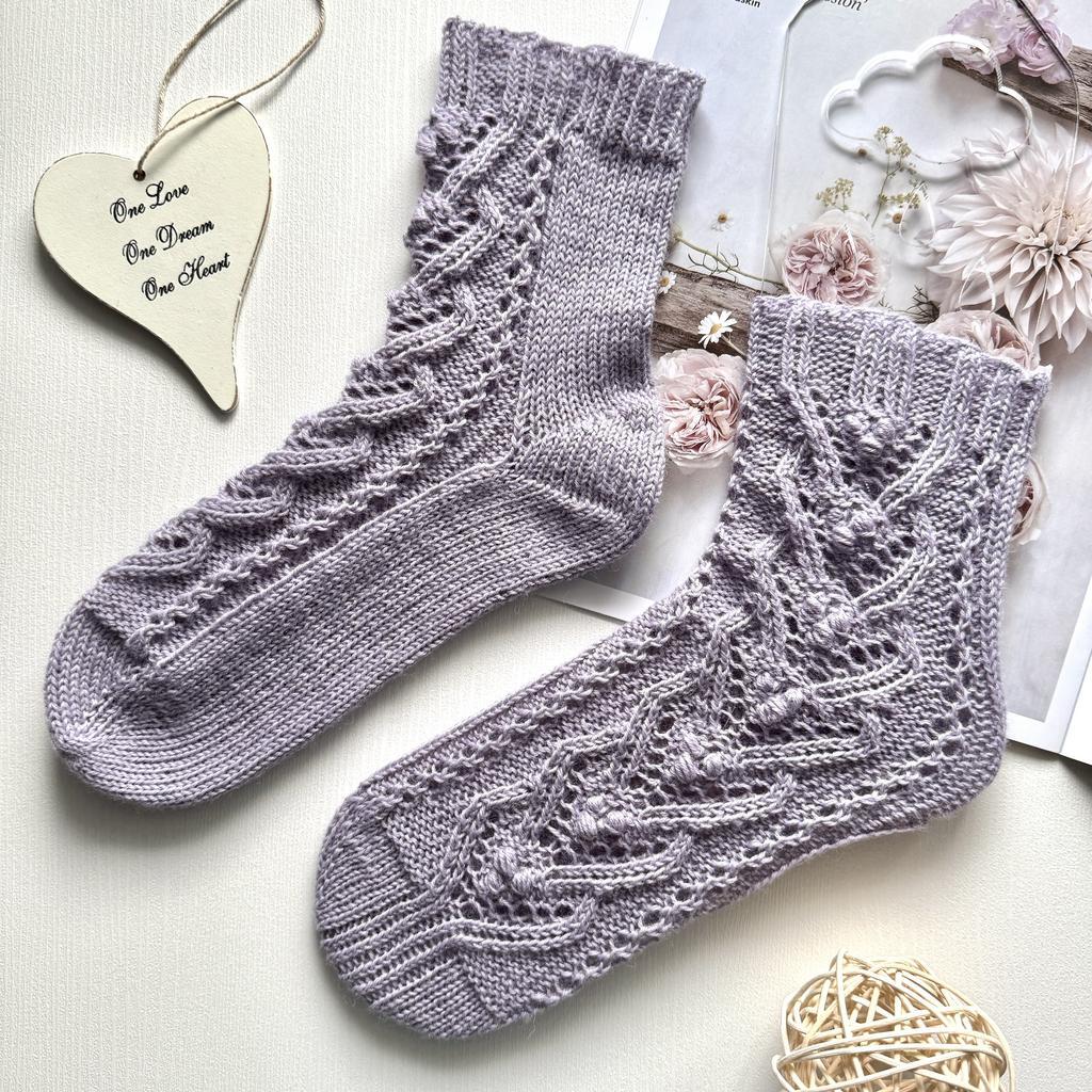 Носки Маттиола" - описание вязание