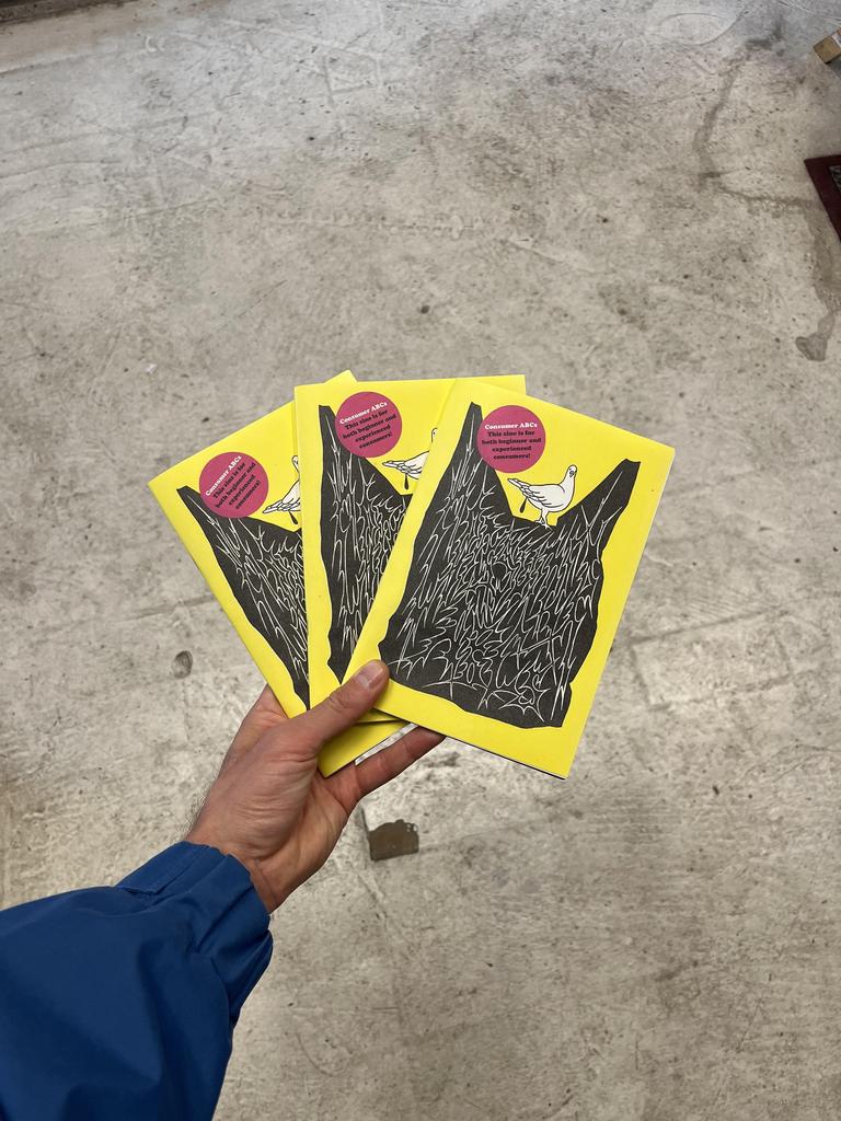 Zine 'Consumer ABCs'
