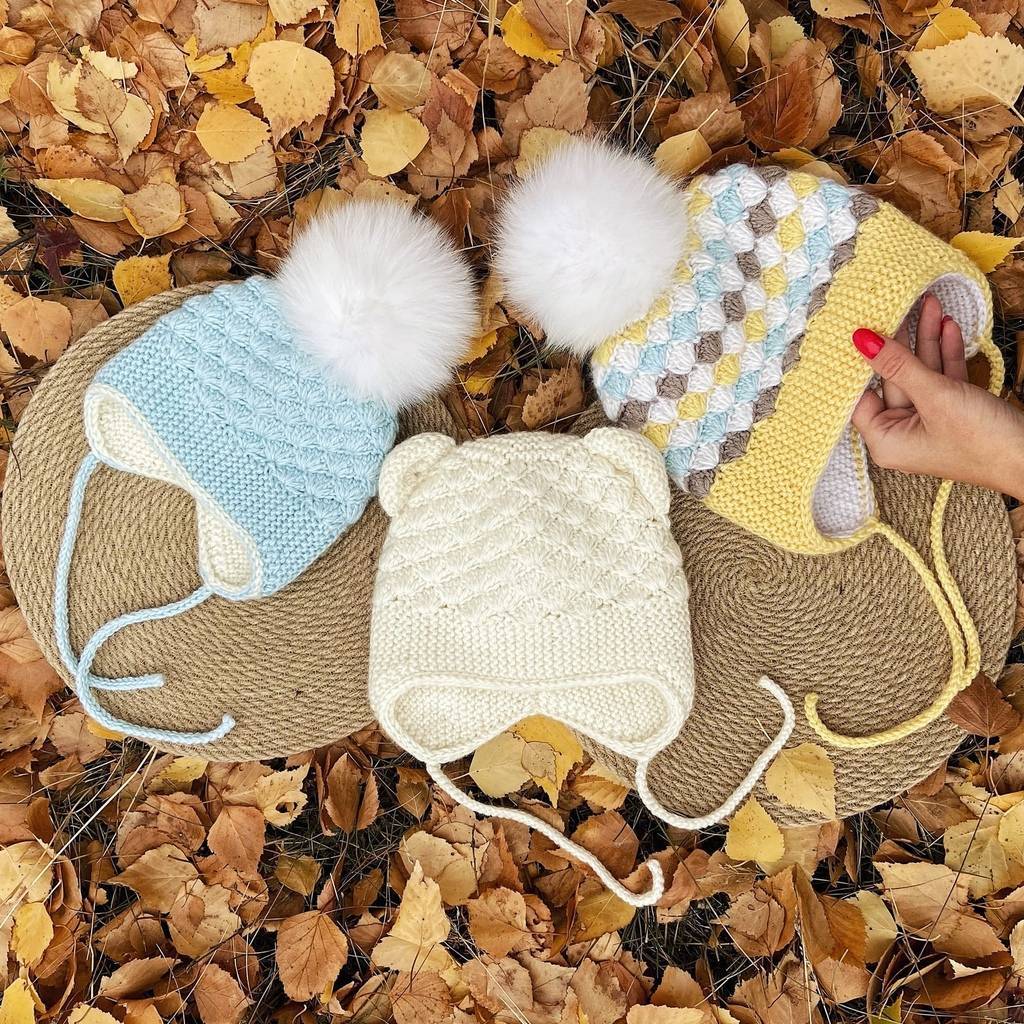 Двухслойная шапка #Bloom_hat