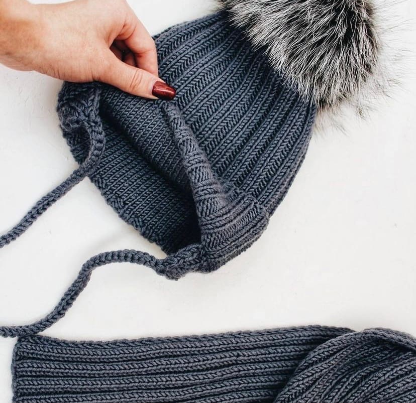 Двухслойная шапка