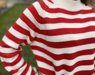 Мастер - класс "Свитер с рукавом "Реглан""