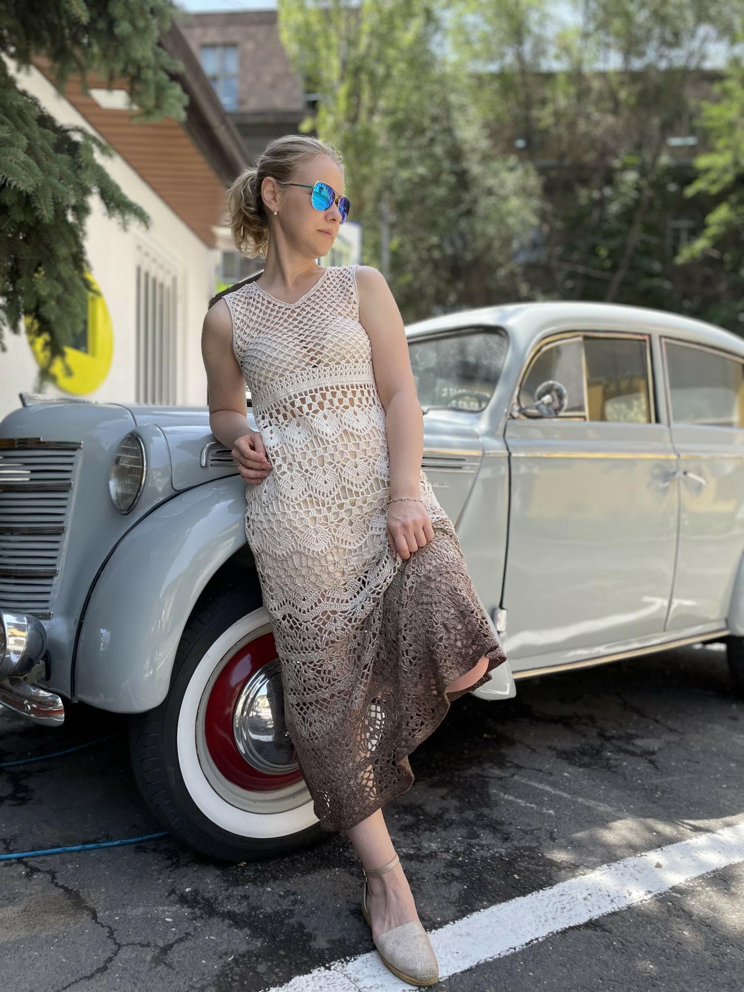 Курс по вязанию платья-сарафана Shevon