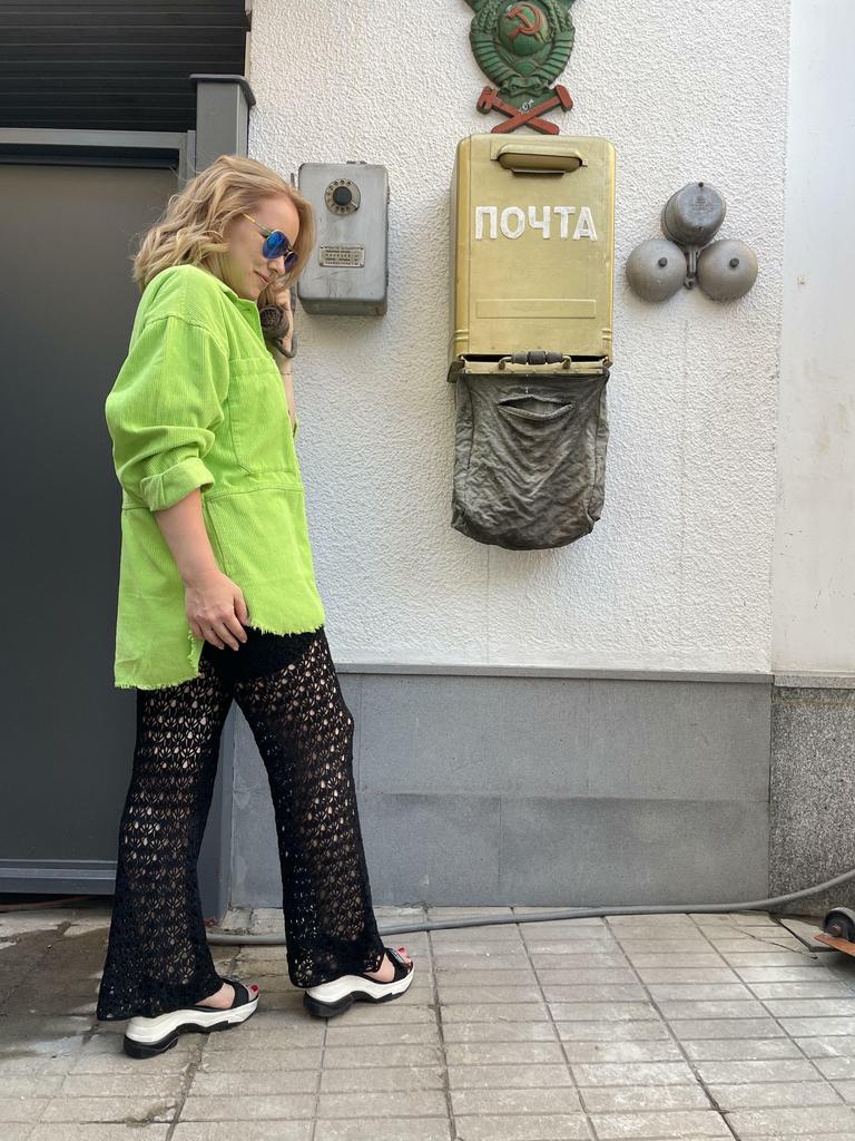 Мастер-класс по вязанию брюки Fantasy