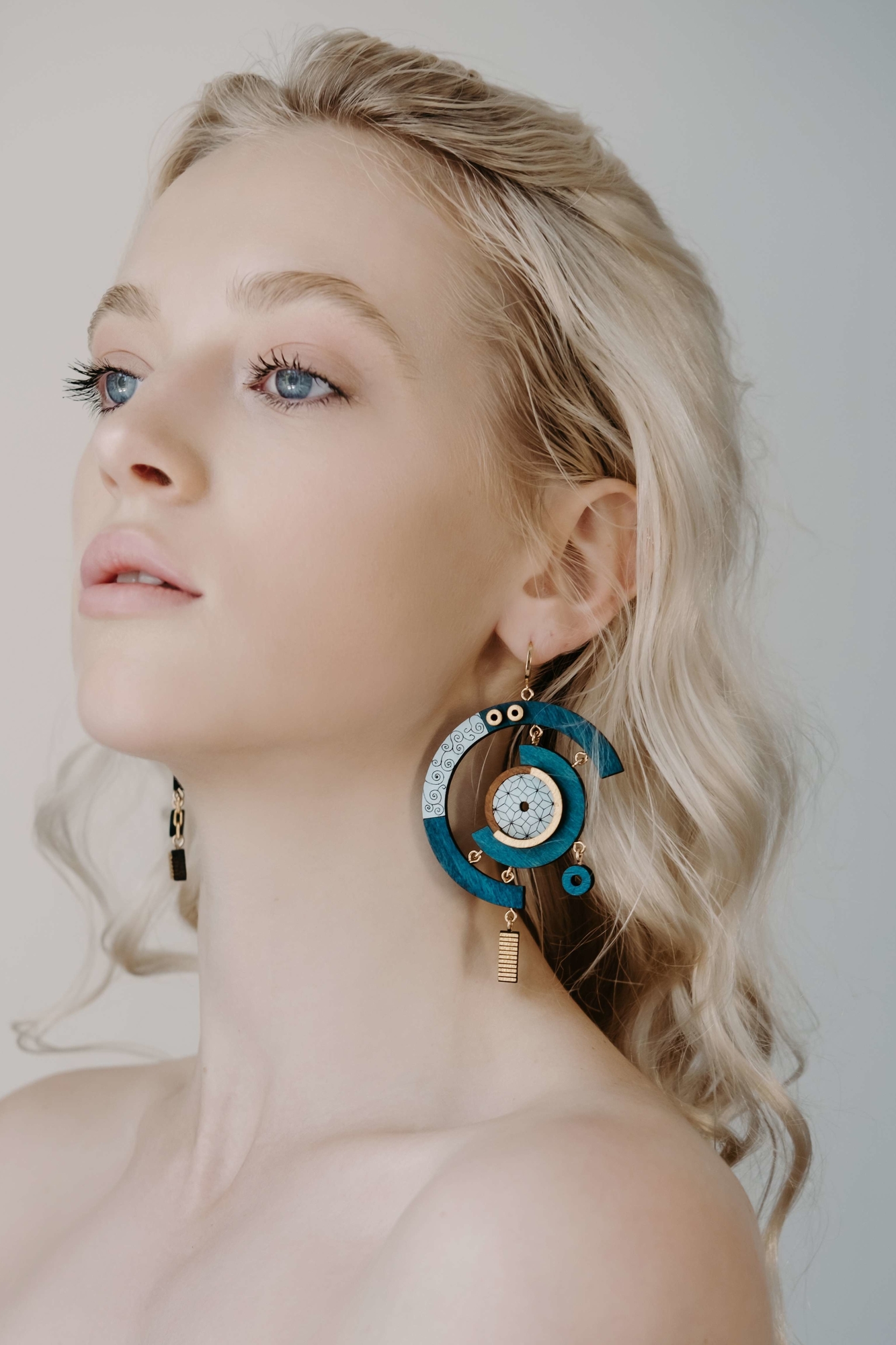 Асимитричные серьги №2