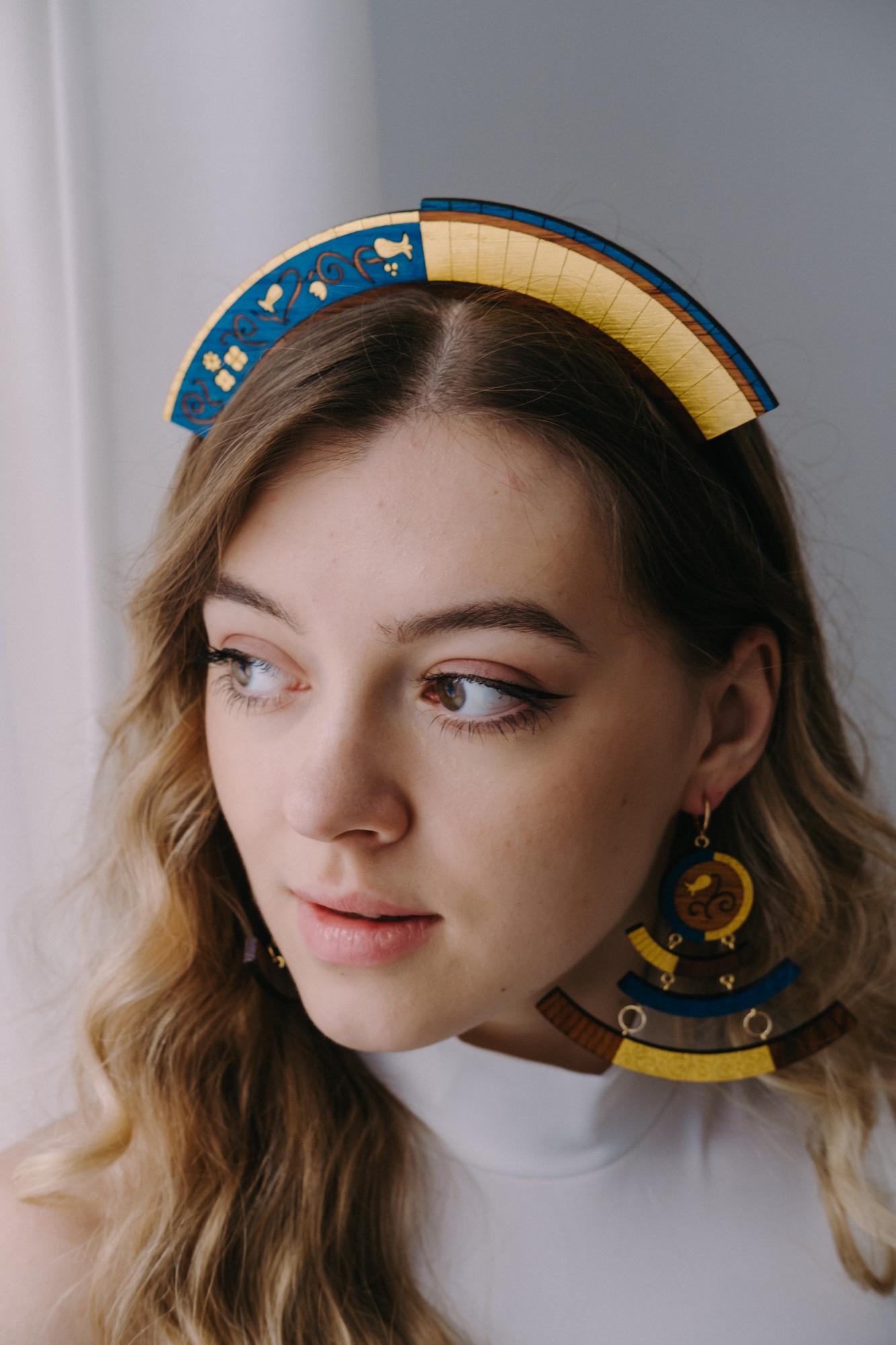 Кокошник Синяя птица