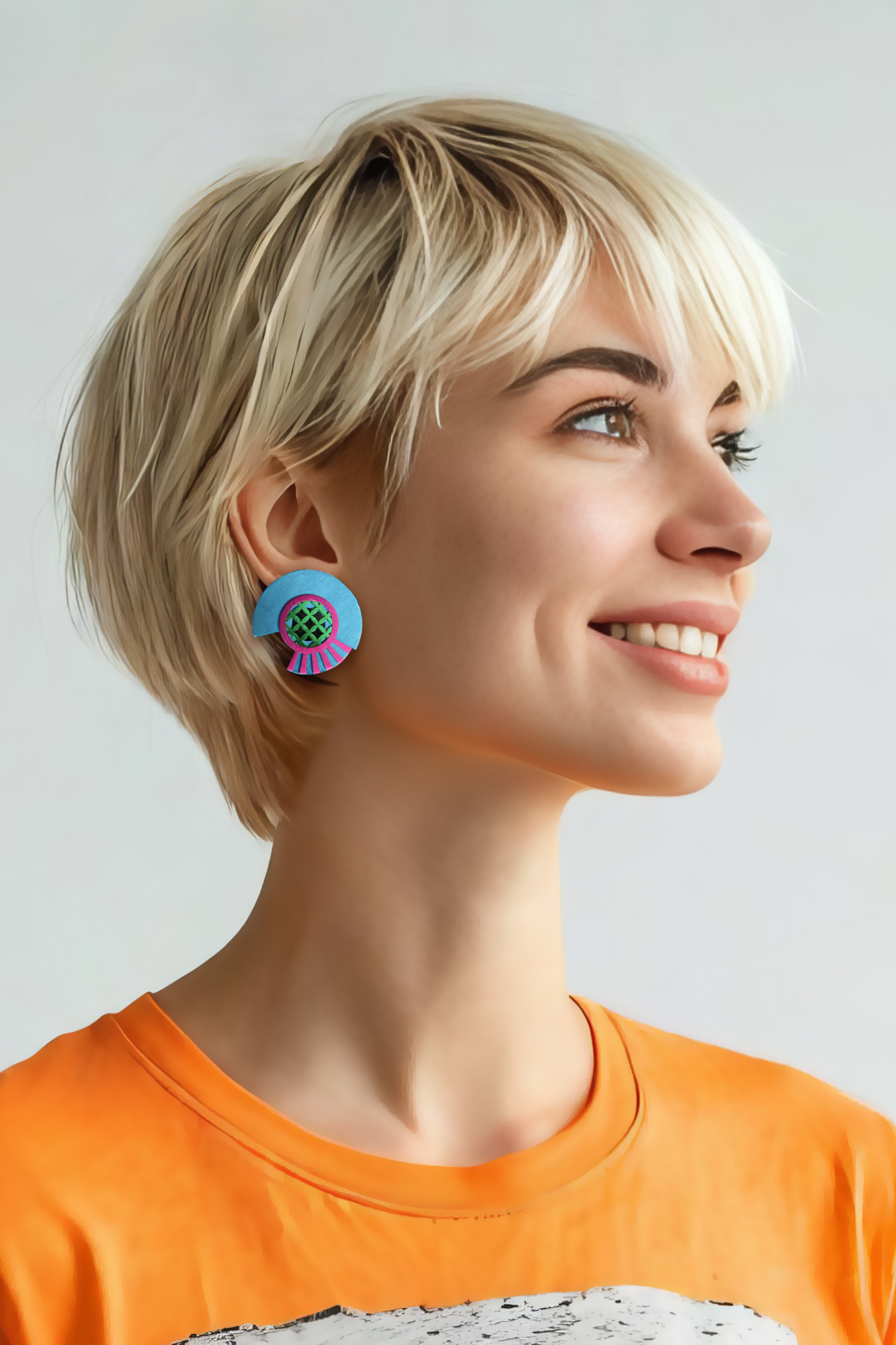 Серьги пусеты Неожиданный десерт