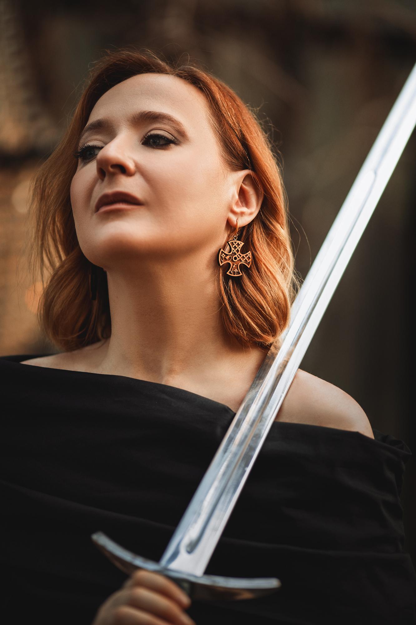 Серьги "Гнёздово"