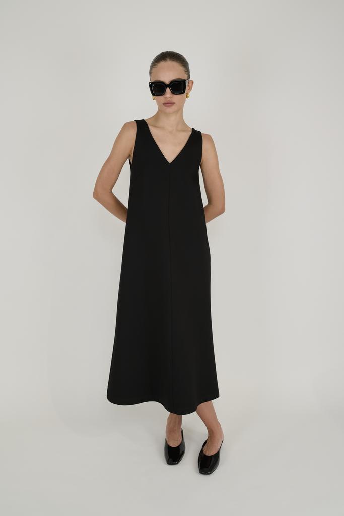 платье 02 basic middle black