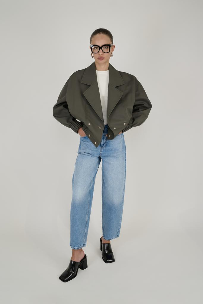 куртка oversize D90 cotton swamp