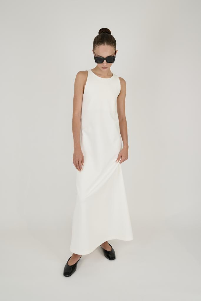 платье basic maxi milk