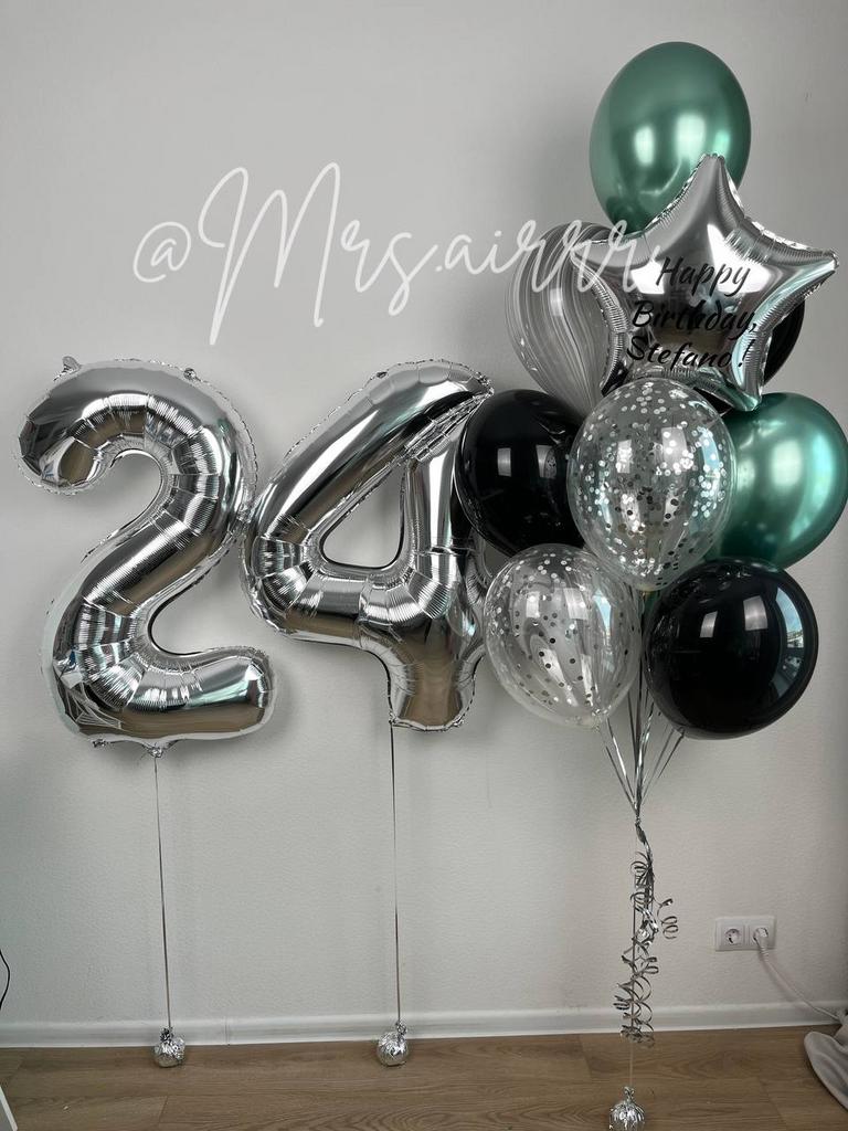 Зелено-черный набор