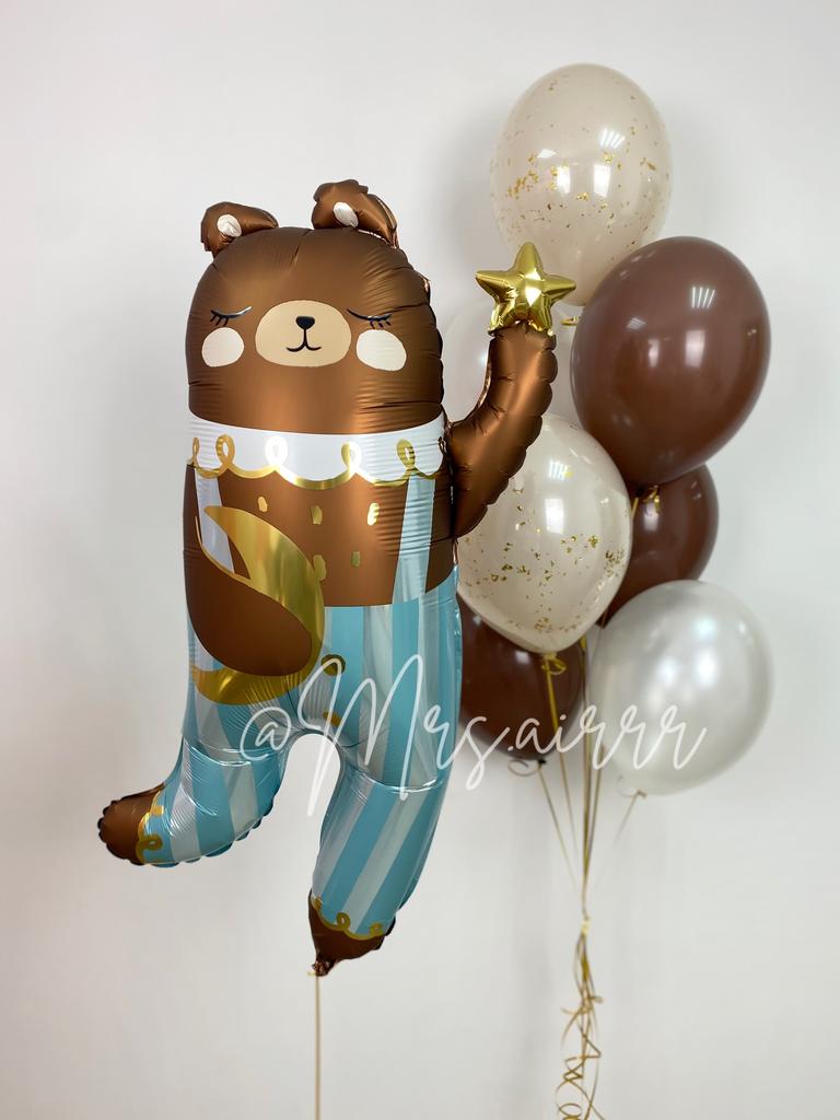 Набор мини мишка со звездой