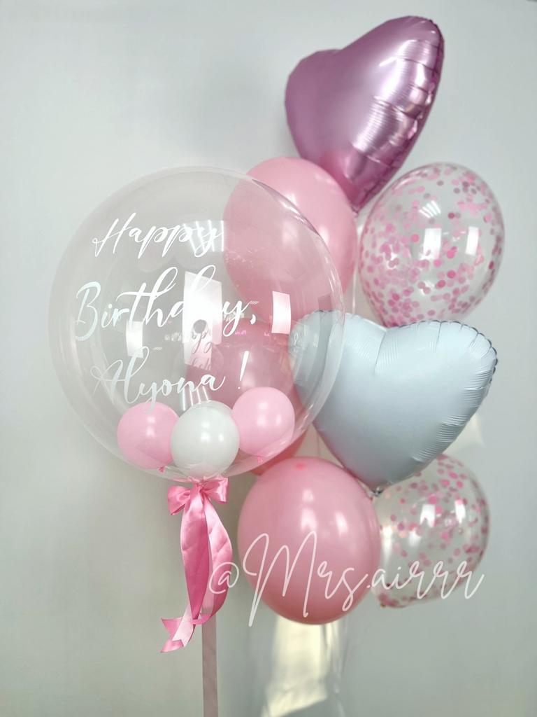 Набор для девушки с сердечками