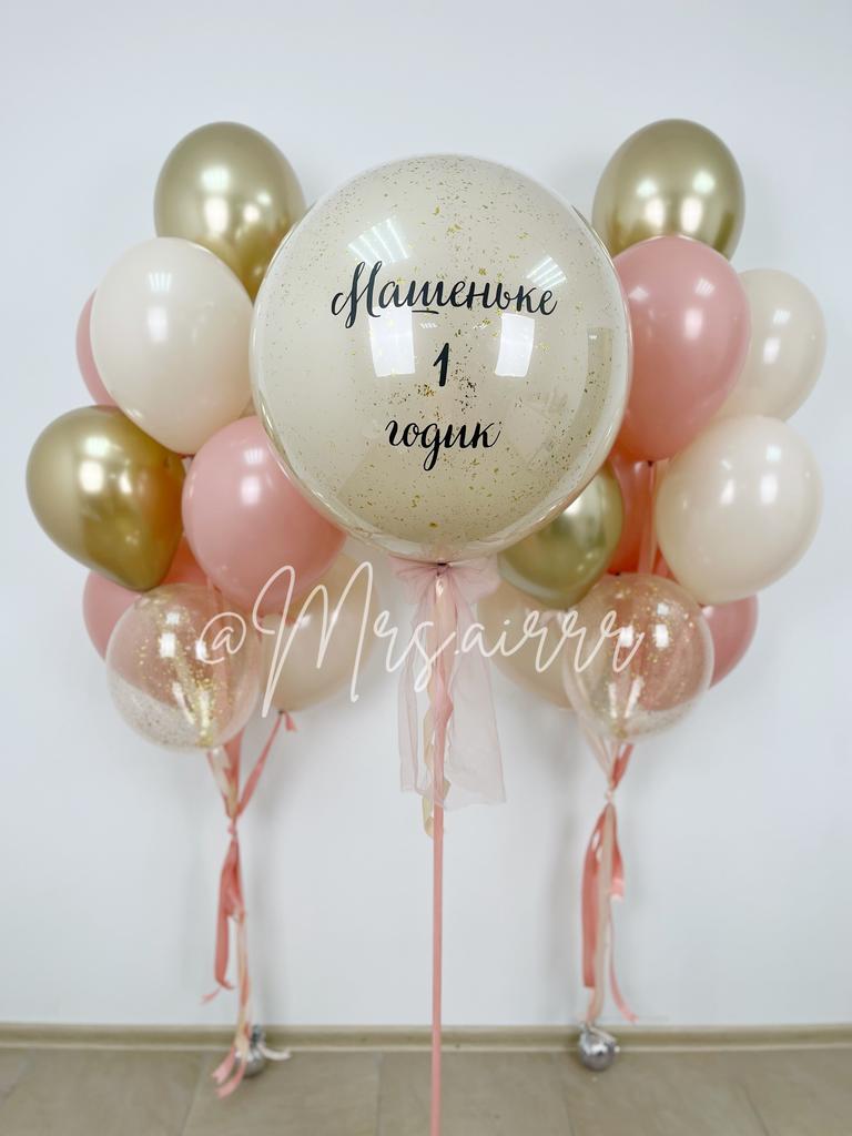 Набор «Розовое дерево с бантиком»