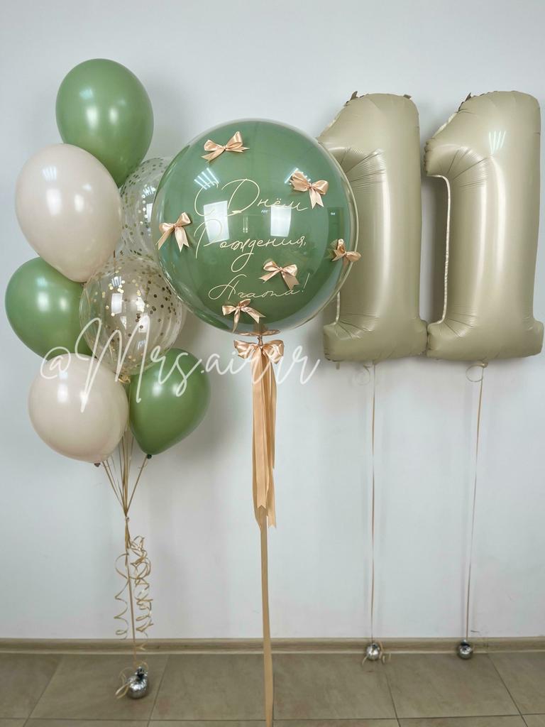 Набор «Бежевые бантики»