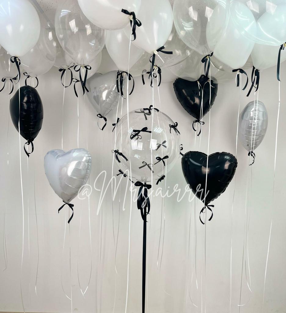 Набор «Черные бантики»