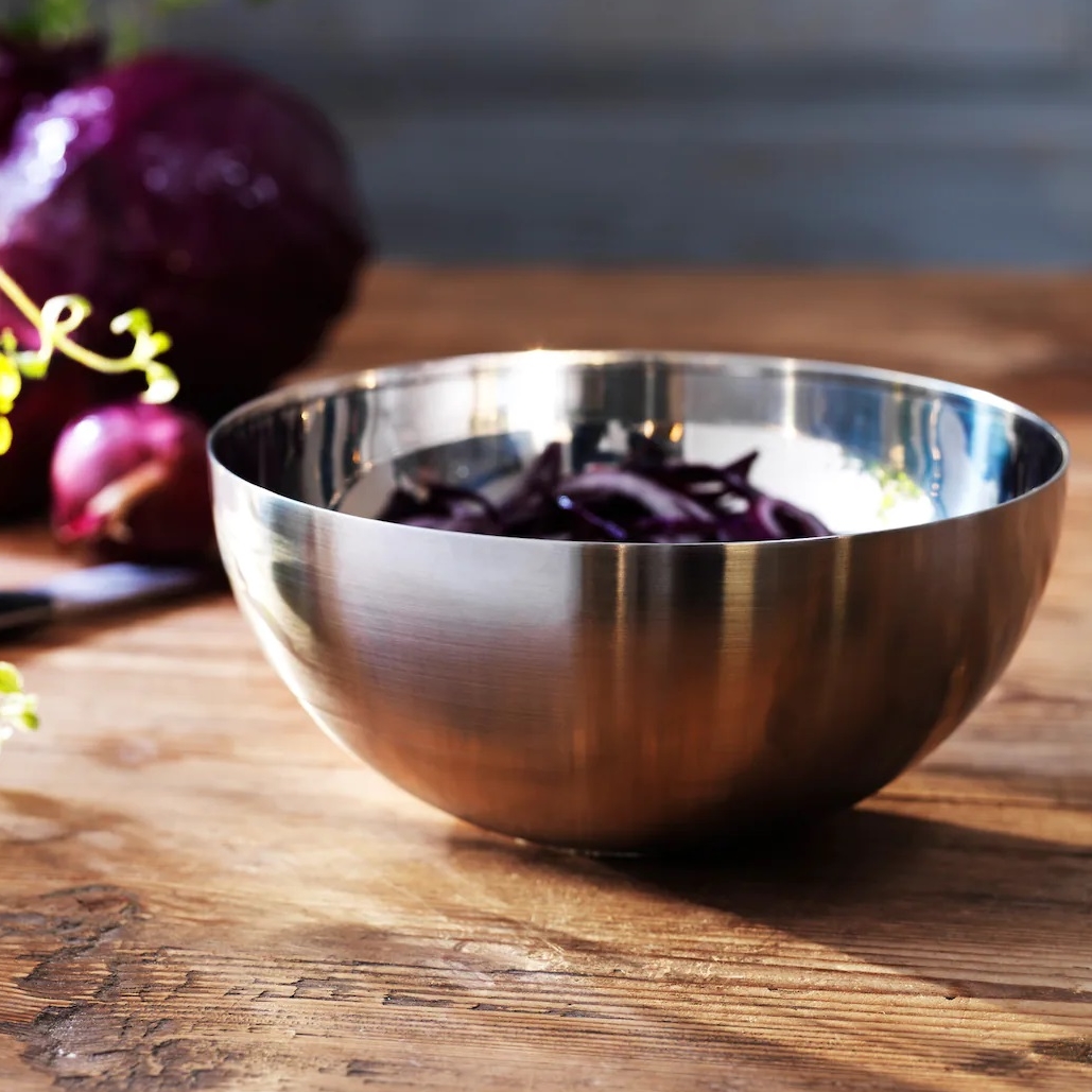 BLANDA IKEA Сервировочная миска, нержавеющая сталь 12 см