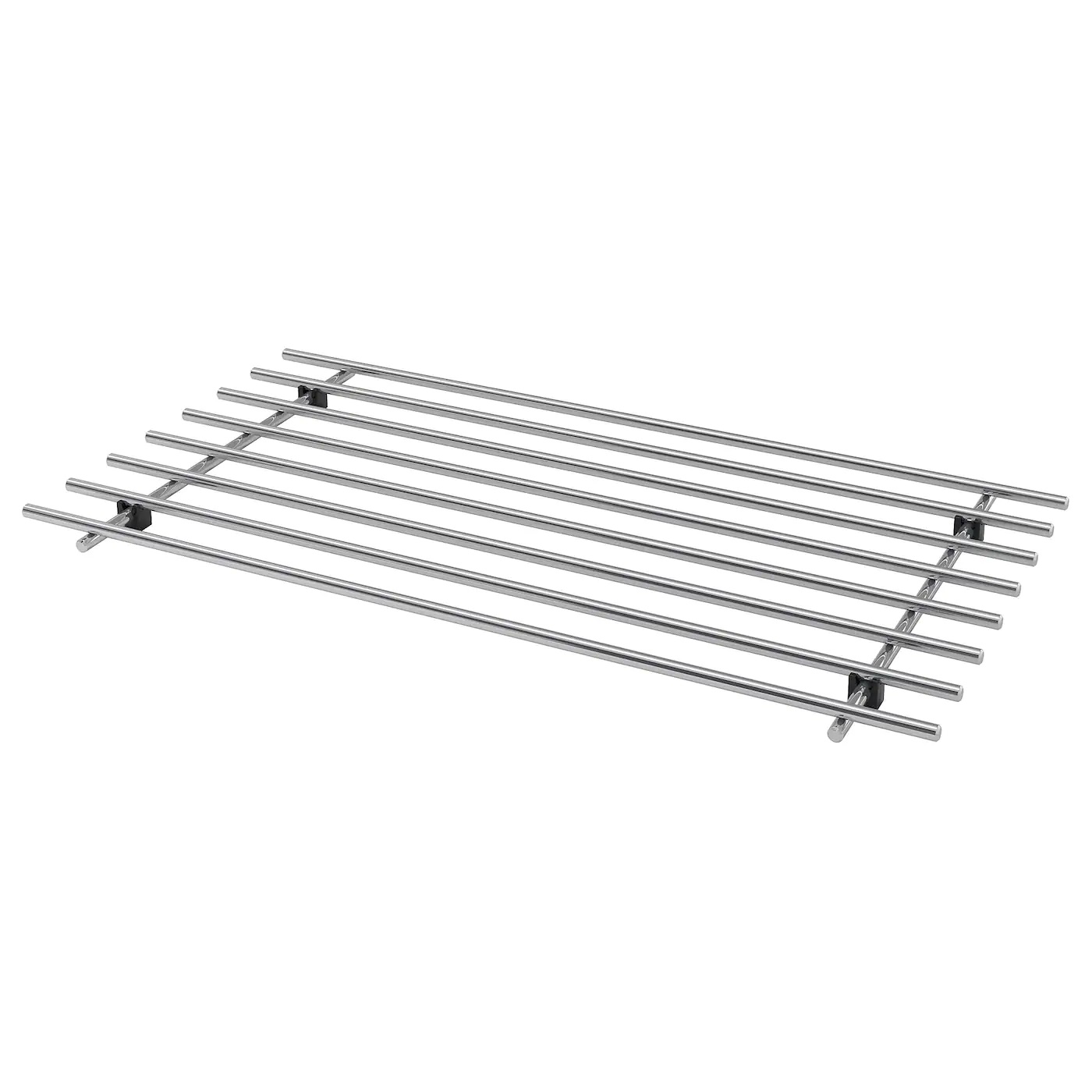 LAMPLIG IKEA ЛЭМПЛИГ Подставка под горячее, нержавеющий сталь, 50x28 см