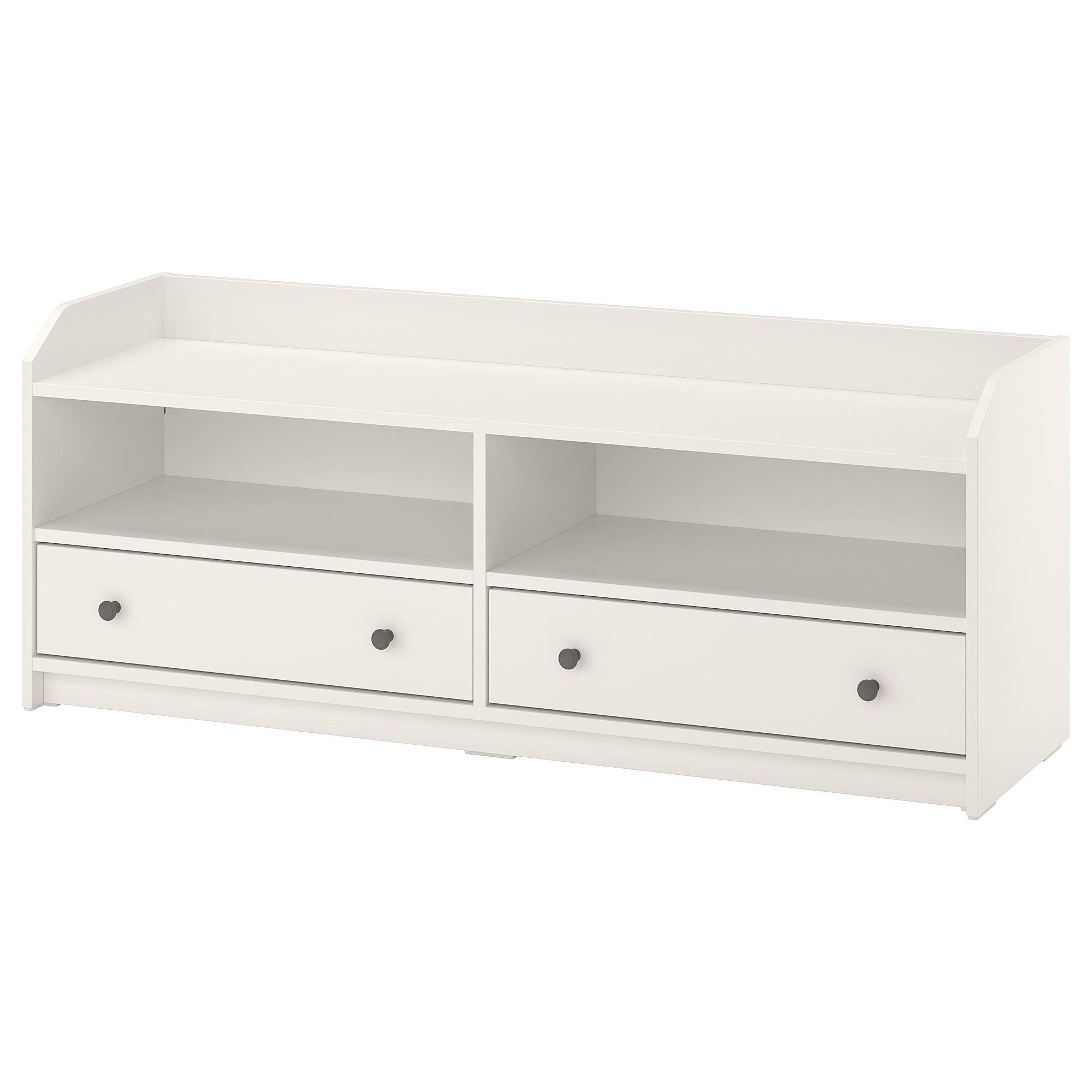HAUGA IKEA ХАУГА Тумба под ТВ, белый138x36x54 см