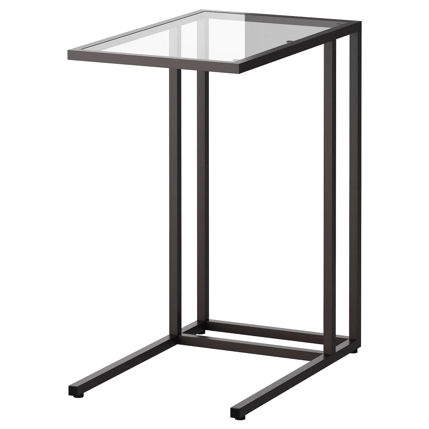 VITTSJO IKEA Подставка для ноутбука, черно-коричневый 35x65 см