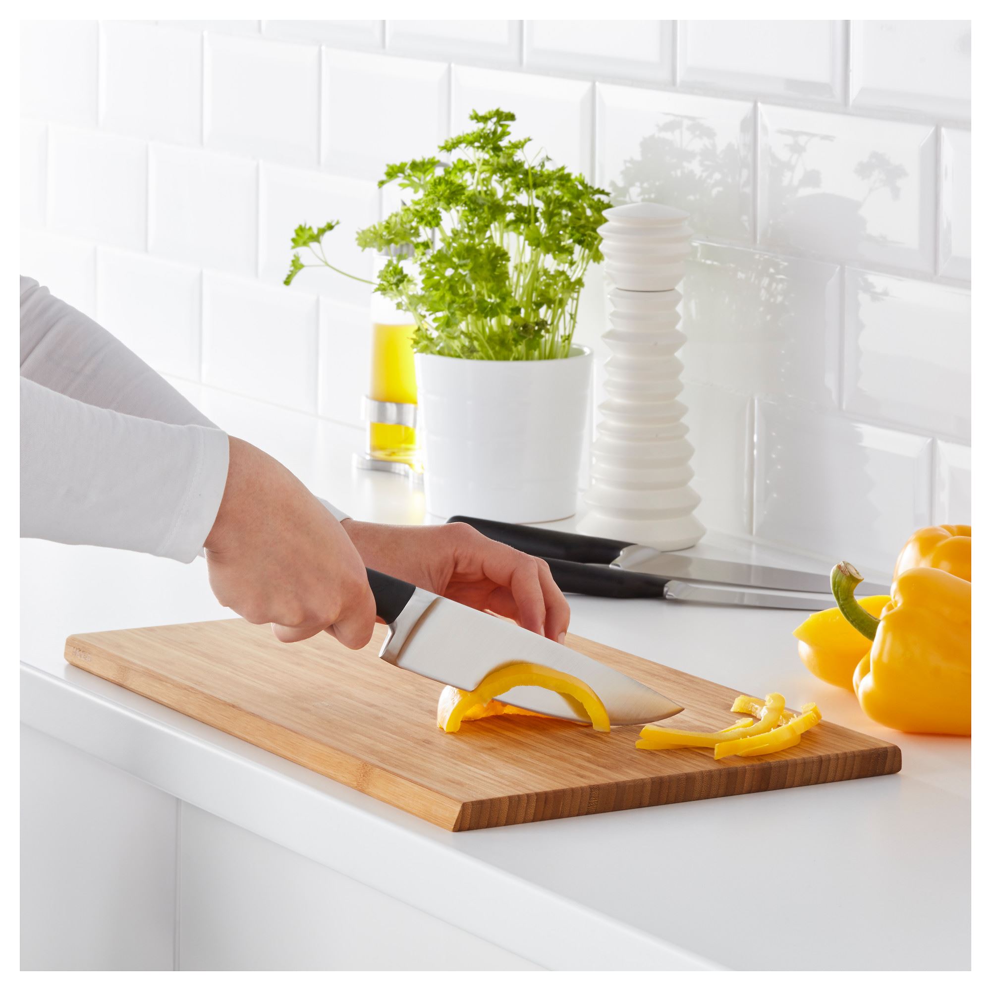 VORDA IKEA ВОРДА Набор ножей, нержавеющая сталь-черный