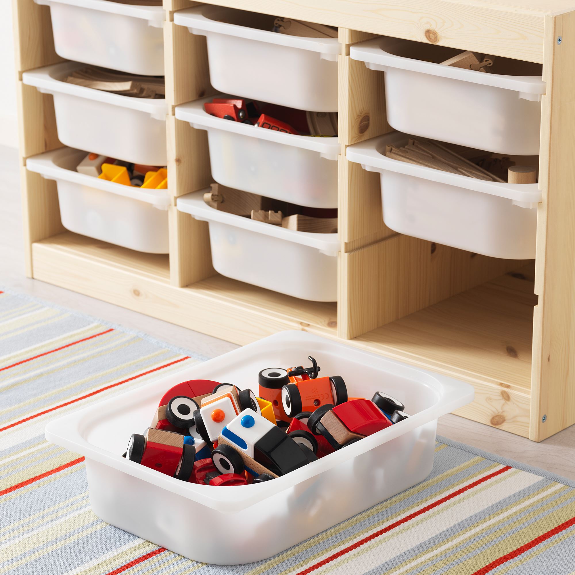 TROFAST IKEA Контейнер, белый 42x30x10 см