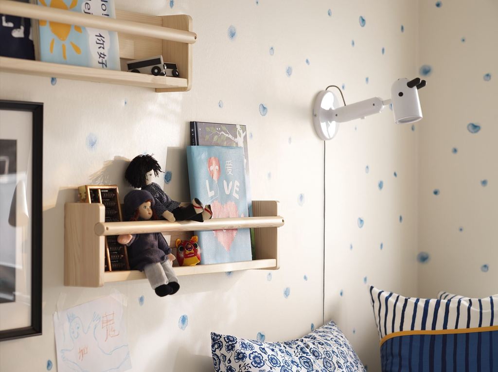 FLISAT IKEA Настенный модуль для хранения, 70x9x16 см