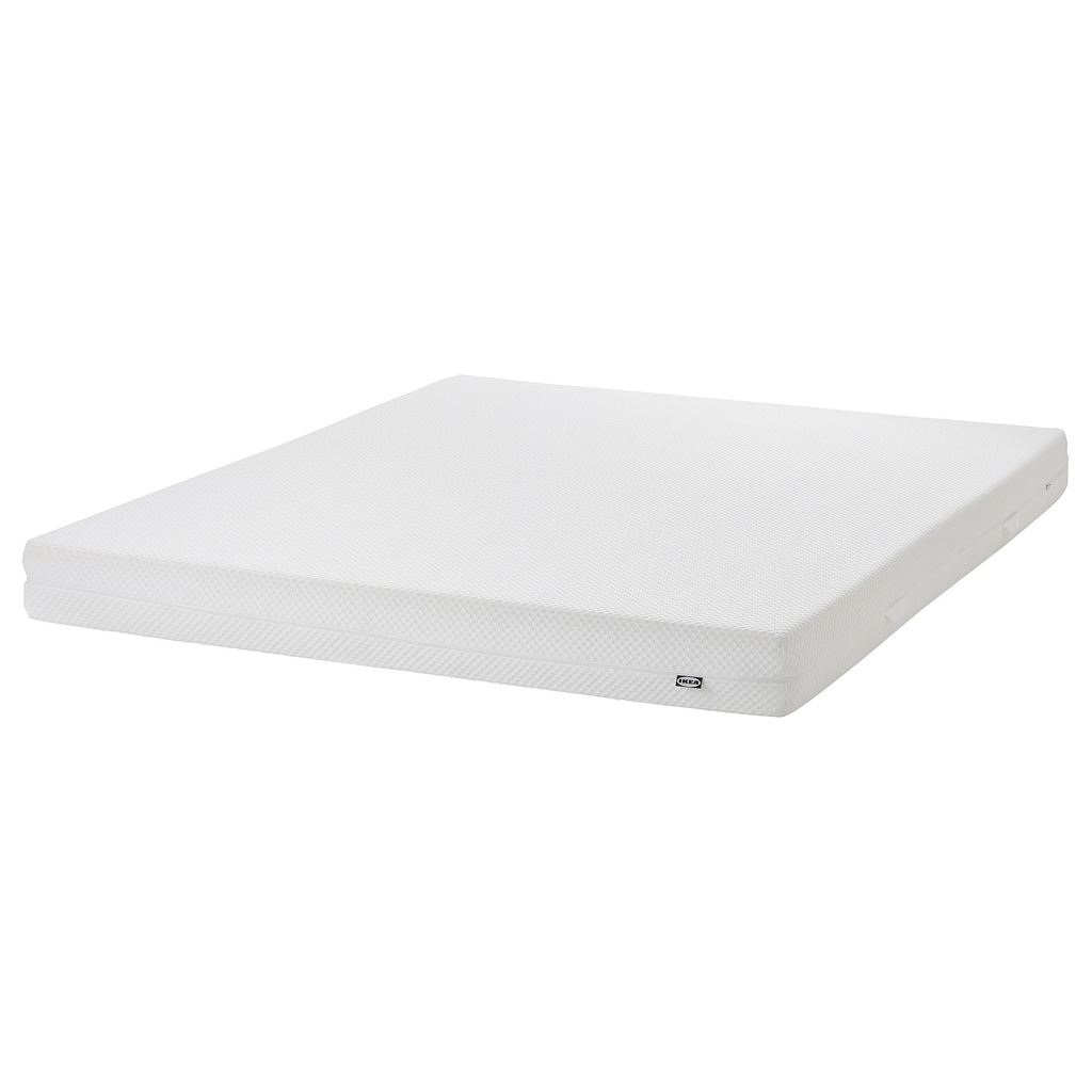 ABYGDA IKEA Пенополиуретановый матрас, жесткий/белый 160x200 см
