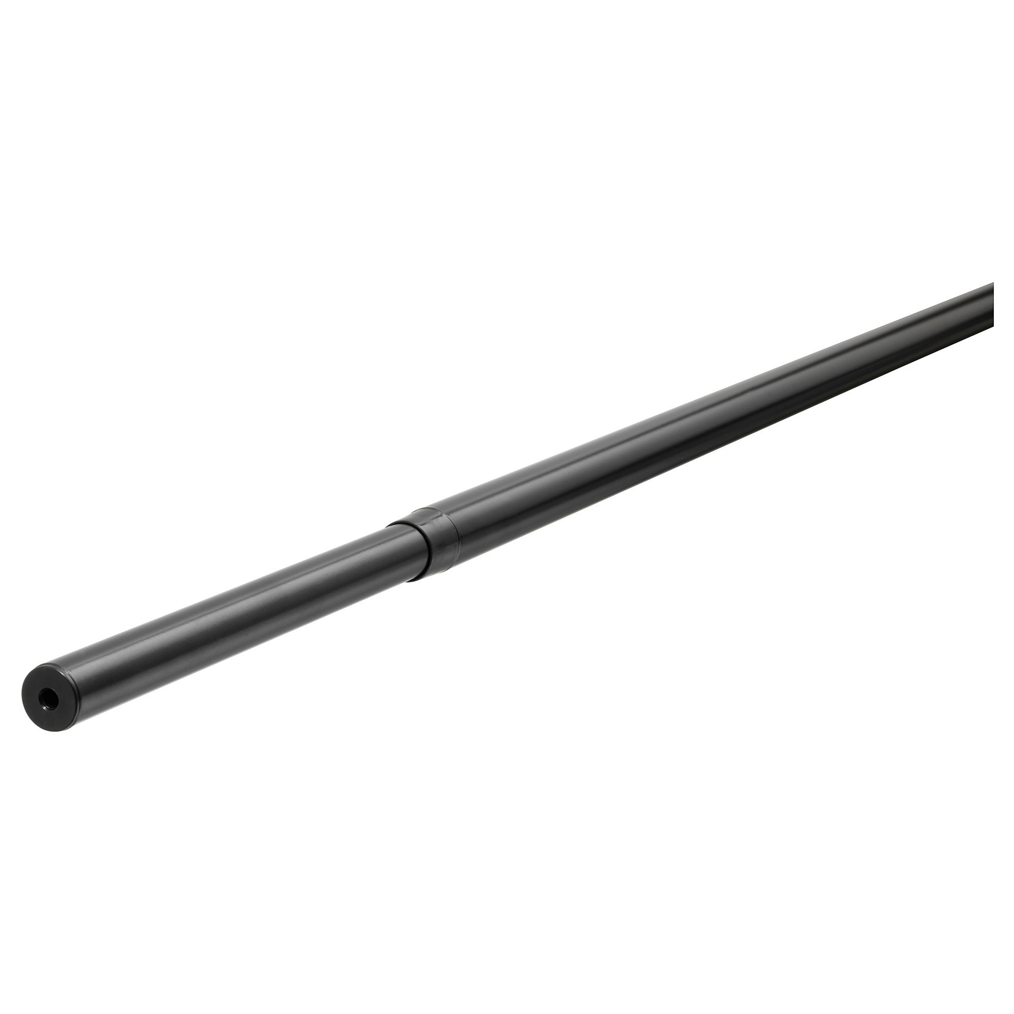 RÄCKA IKEA РЭККА Карниз гардинный, черный 210-385 см