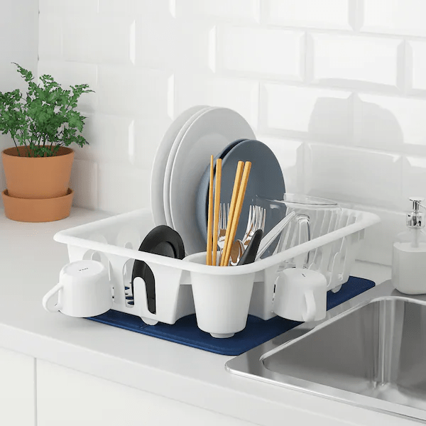 FLUNDRA IKEA ФЛЮНДРА Сушилка посудная, белый