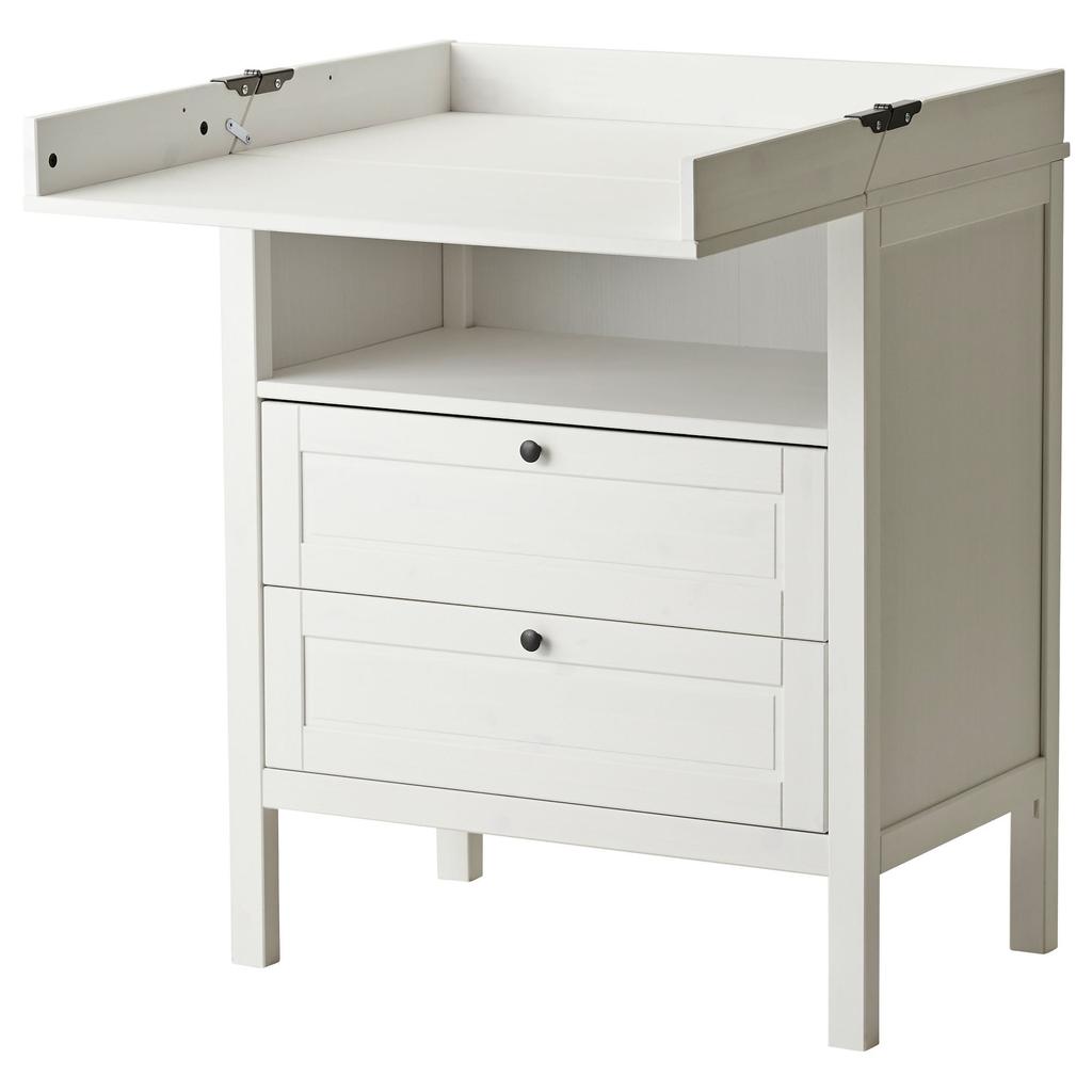 SUNDVIK IKEA Пеленальный стол/комод, белый