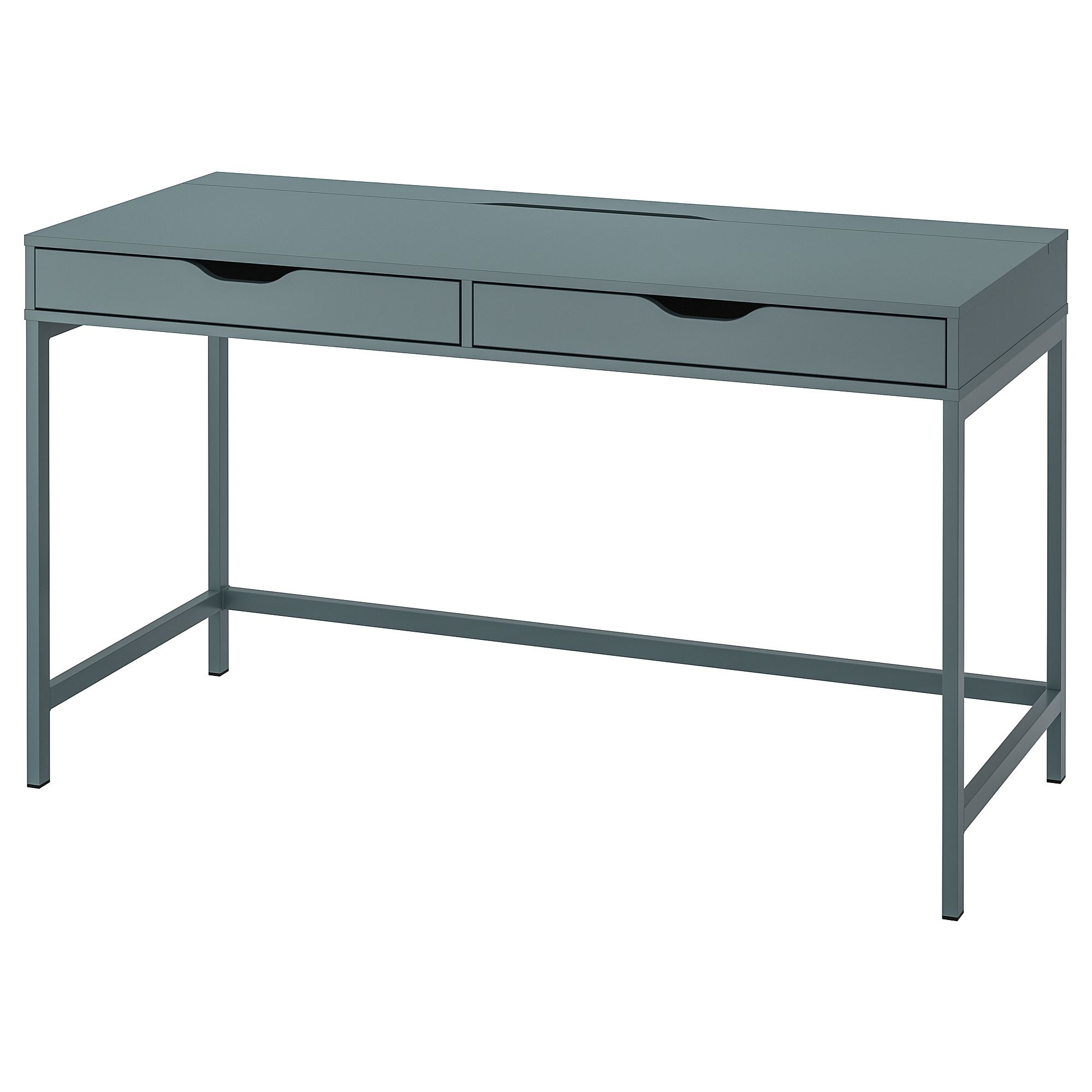 ALEX IKEA АЛЕКС Письменный стол, серо-бирюзовый, 132x58 см