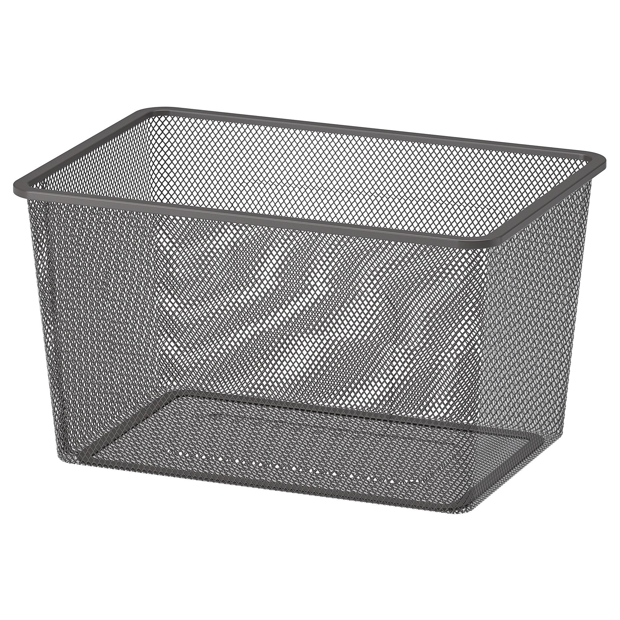 TROFAST IKEA Сетчатый контейнер, 42x30x23 см, темно-серый