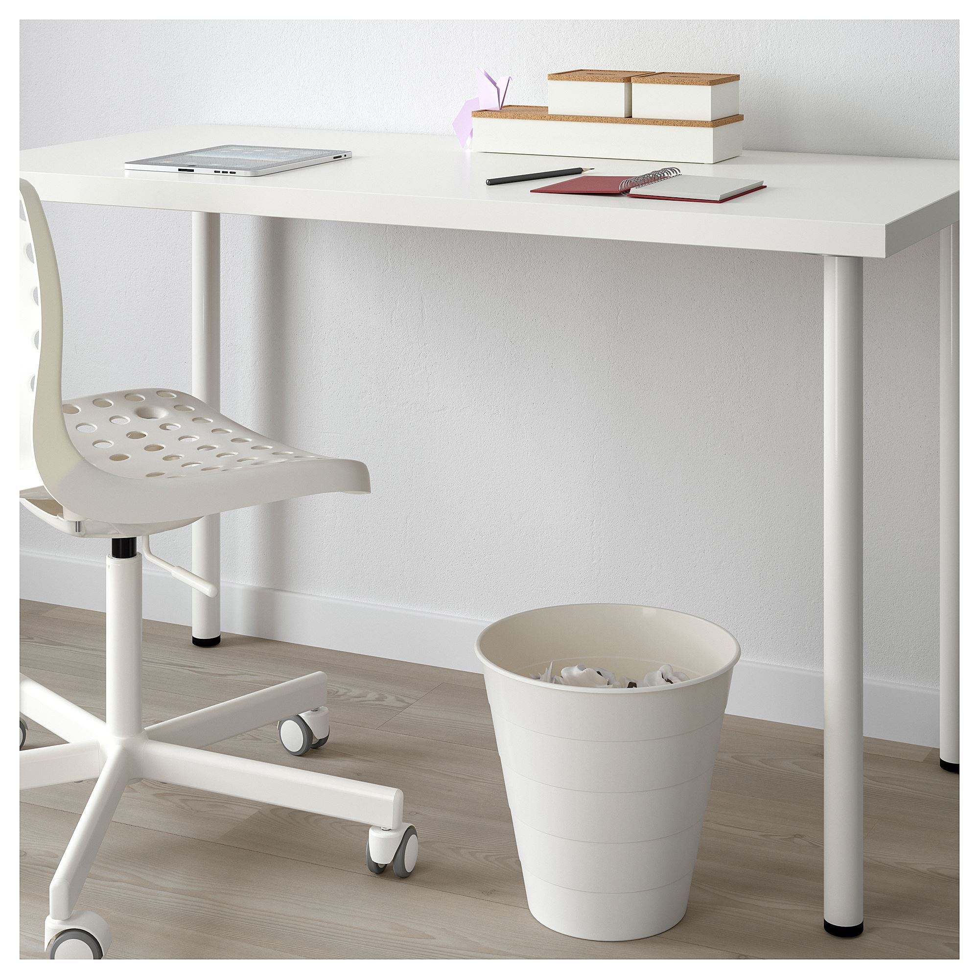 FNISS IKEA Мусорное ведро, 10 л, белый