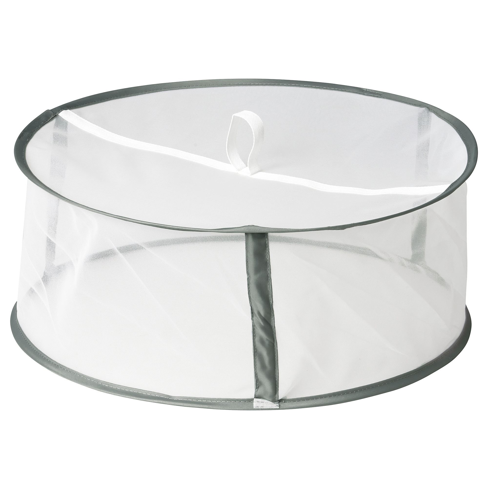LERFLUNDRA IKEA Защитник еды, зеленый/белый, 40x15 см