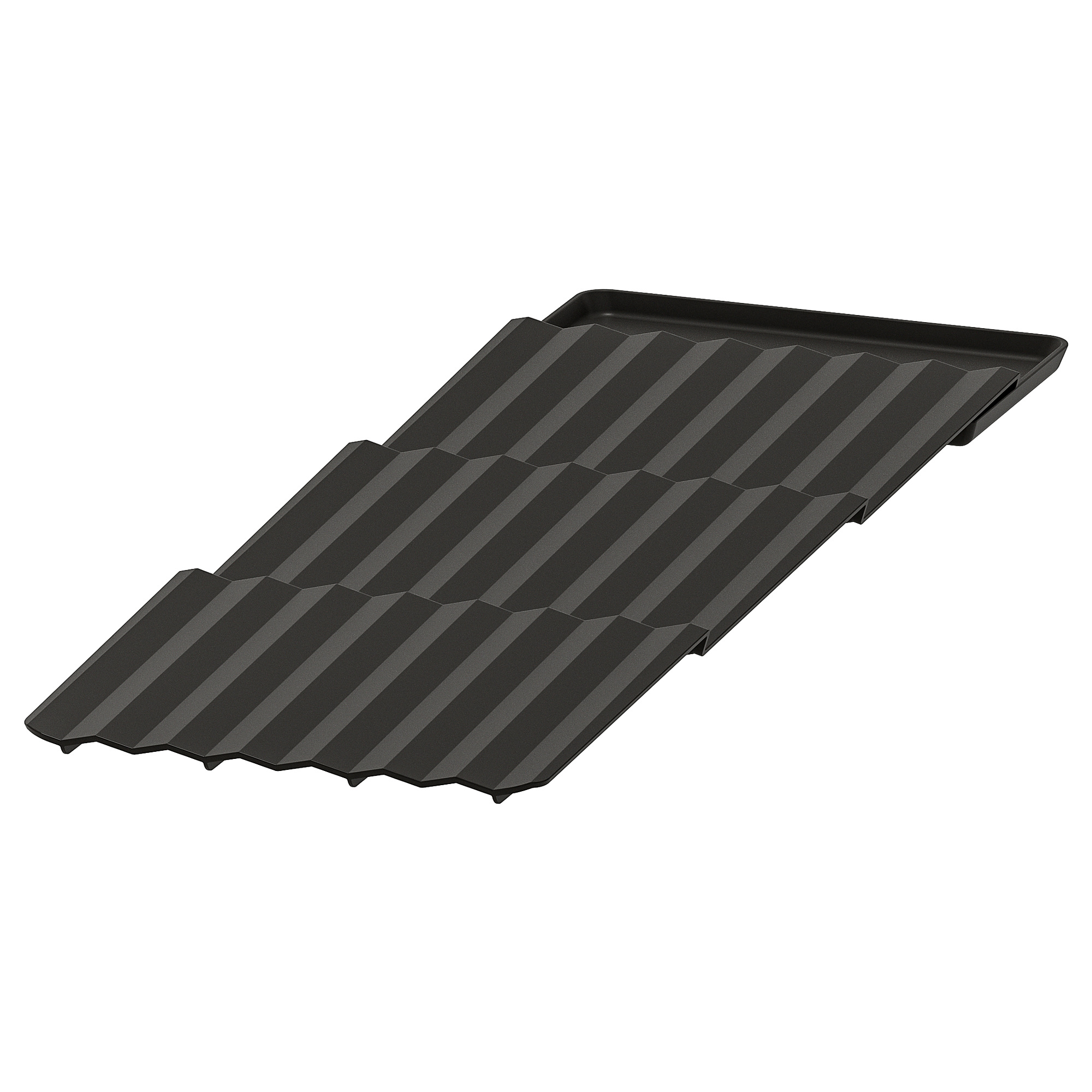 UPPDATERA IKEA Полка для специй, 20x50 см, антрацит